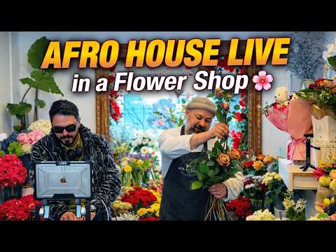 AFRO HOUSE LIVE in a Flower Shop 🌸 | DJ NixEL Set @ City Flowers
