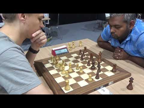 🇩🇪 🇮🇳 Tricky blitz endgame: Svane - Deepan, English opening blitz