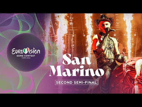Achille Lauro - Stripper - LIVE - San Marino ???????? - Second Semi-Final - Eurovision 2022