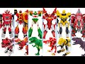 PowerRangers ZenKaiger ToBot Super10 HelloCarbot Jaki DinoTrainer ArmoredSaurus Rex Tyranno Transfor
