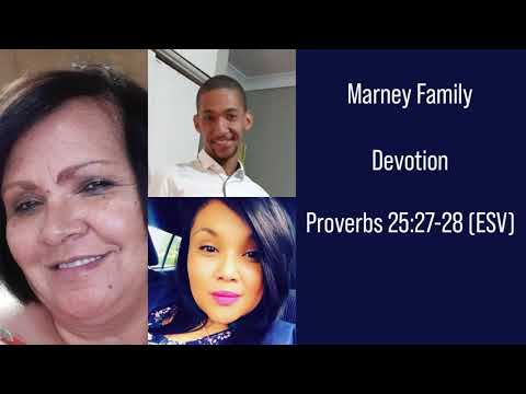 Daily Devotion Video by The Marney Family 07 Nov 2020 Day 225