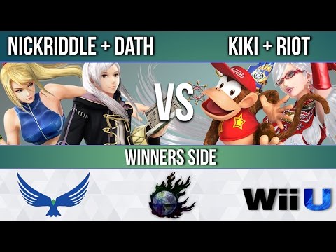 EagleLAN 2017 - NickRiddle + Dath vs. Kiki + Riot - Winners Side - Smash Wii U
