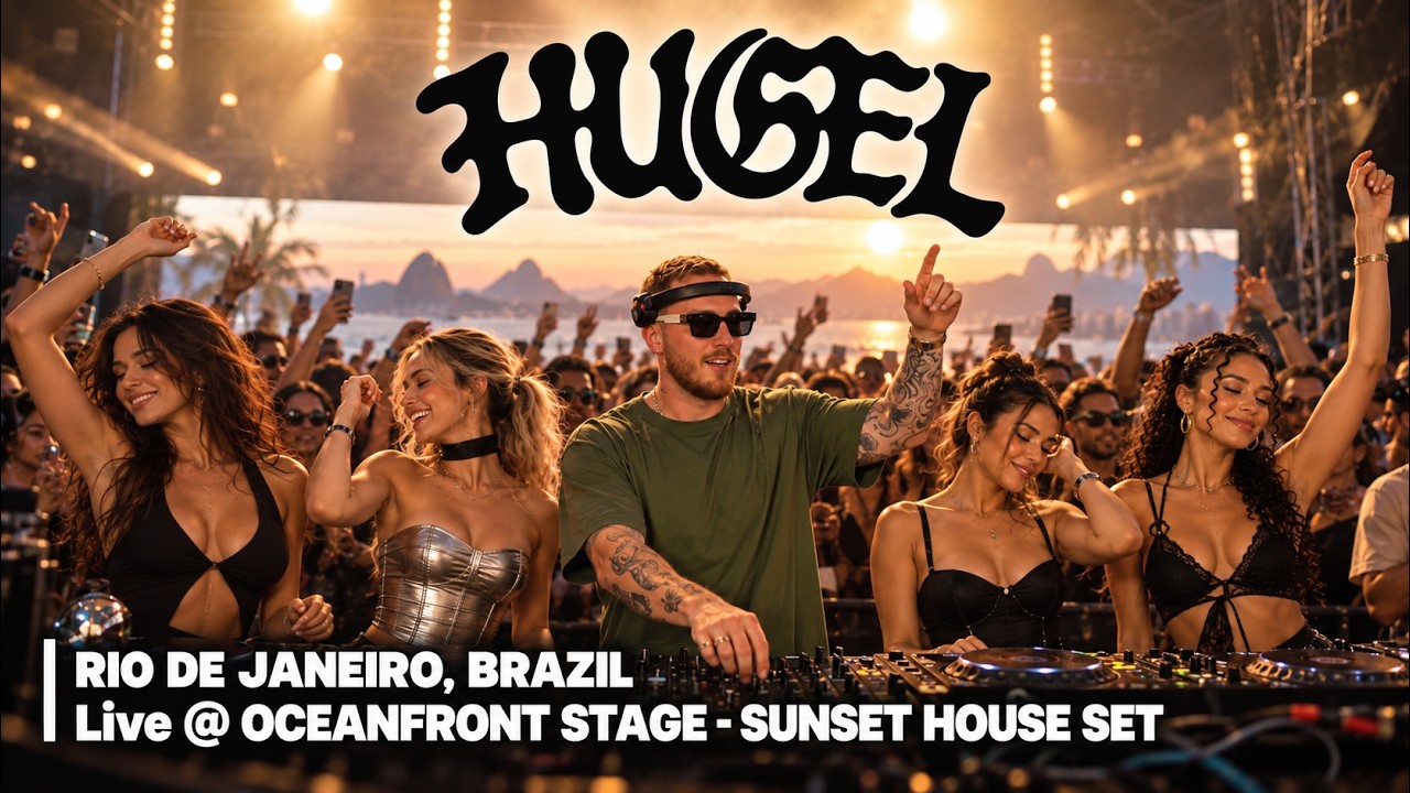 HUGEL - Live @ Oceanfront Stage x Rio De Janeiro, Brazil 2026