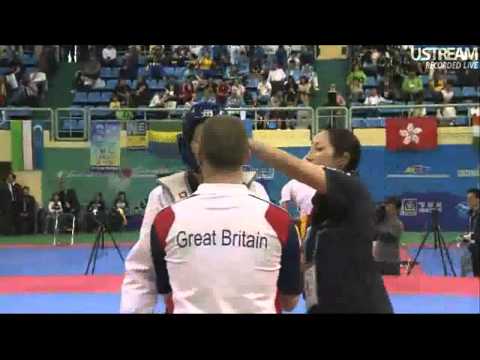 Sarah Stevenson (GBR) v Guo Yunfei (CHN) | 2011 World Taekwondo Champs