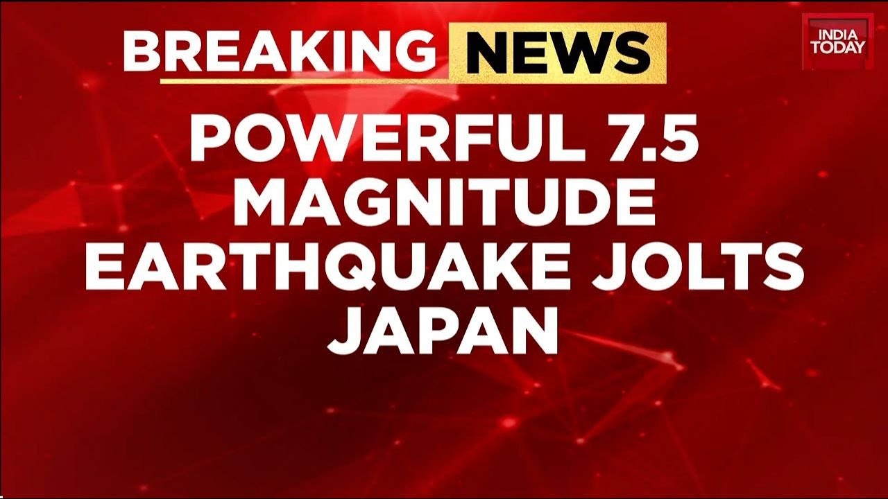 7.5 Magnitude Earthquake Strikes Japan, Triggers Tsunami Alert And Evacuations | Japan Earthquake