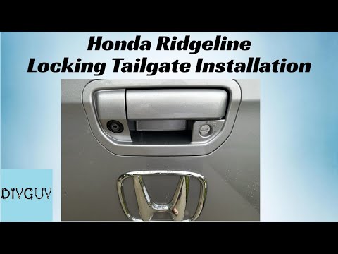 Honda Ridgeline - Locking Tailgate Installation