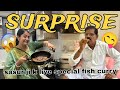 Sasur ji sudden Kolkata aake diya surprise 😳 Mampi n bnaya special fish curry sasur ji k liye#vlog