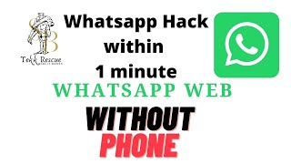 How to hack Whatsapp without phone | Linked Device feature #Whatsapp#whatsappweb #WhatsappJoinbeta