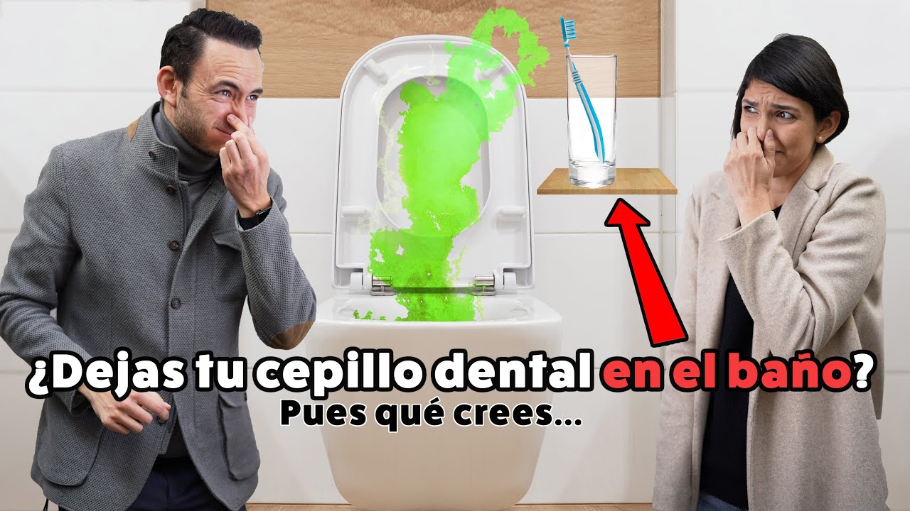 ¿Dejas tu cepillo dental en el baño? Mala idea 🤢