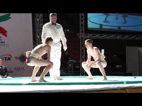 MU14  - 55kg Boys - Natanek Konrad (Bronze Medal) (POL) vs Sadurski Jakub (Bronze Medal) (POL)