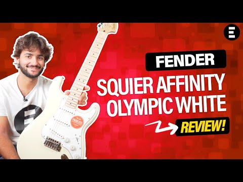 Электрогитара SQUIER AFFINITY STRATOCASTER MN OLYMPIC WHITE - фото 2 - id-p1561533855