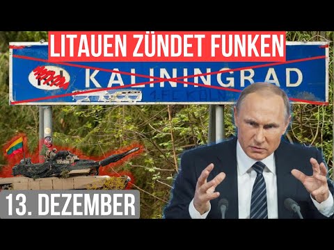 DROHT JETZT DER 3. WELTKRIEG? LITAUENS BLOCKADE-PLAN GEGEN KALININGRAD SCHOCKIERT EUROPA!
