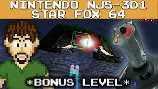 Nintendo NJS-3D1 PC Joystick with Star Fox 64 *Bonus Level*