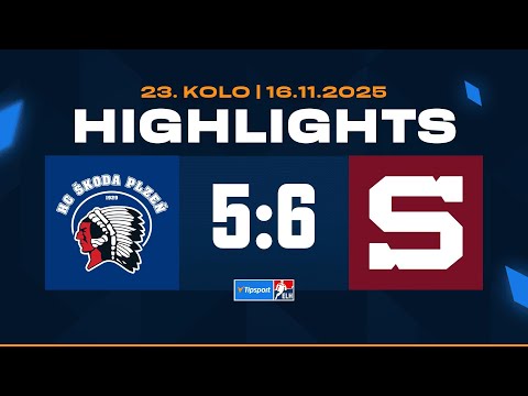 Highlights | HC Škoda Plzeň vs. HC Sparta Praha 5:6 | 16.11.2025