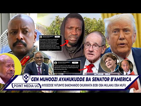 JIWUNYE! MUHOOZI AYANUKUDE BA SENATOR B'AMERICA ASINDISE BAKOMANDO OKUKWATA BOBI NGA MULAMU OBA MUFU