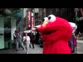 Cookie Monster Elmo Get In Times Square Trouble
