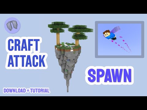 Ultimate CraftAttack 1.13-1.19 Spawn Tutorial with OP Commands!