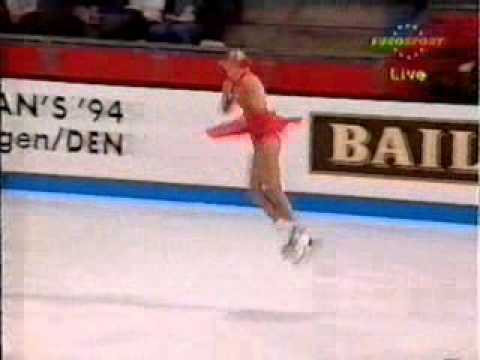 Mila Kajas 1994 Europeans Short Program