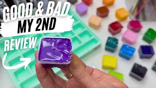 🎨 5 Things I HATE & 5 Things I LIKE 🌿 Miya HIMI Gouache Review