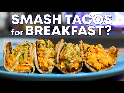 How to Make the best Breakfast Smash Tacos ever