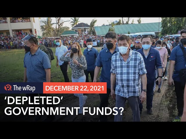 After claiming funds ‘depleted,’ Duterte pledges P10B for Odette response. Where will it come from?