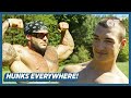 Hot Hunks Rub Oil All Over Each Other A Skin So Soft