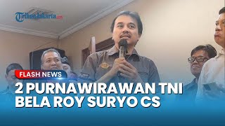 DUA JENDERAL TURUN GUNUNG! Purnawirawan TNI Bela Roy Suryo Cs: Prabowo Harus Dengar Ini!