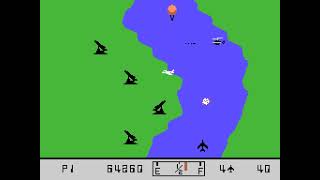 River Raid (MSX port) gameplay session for 1 Player