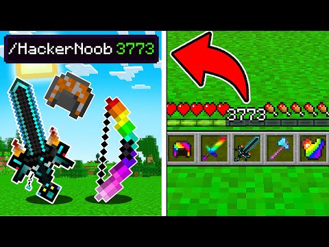 MINECRAFT MA OGNI LIVELLO = OGGETTI HACKER / NOOB