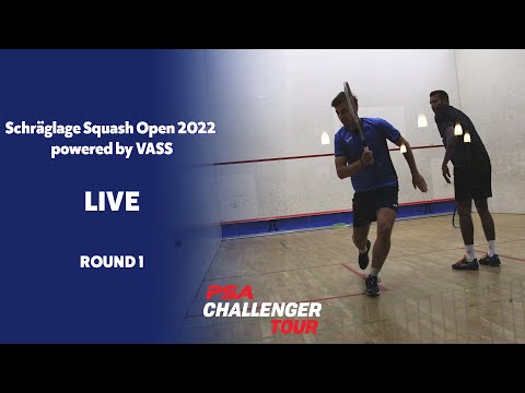 Schräglage Squash Open 2022 - Centre Court - Round 1