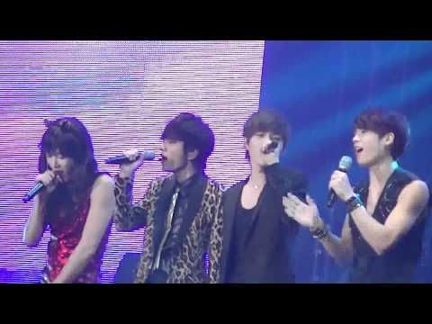[fancam] 120211 INFINITE SECOND INVASION -Talk & Hidden Track
