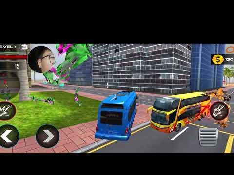 Gorilla Bus Robot : Car Game | Gorilla Robot Bus Transforming Game