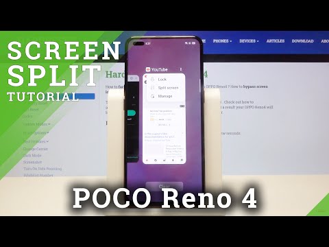 How to Use Split Screen Feature – OPPO Reno 4 Multitasking
