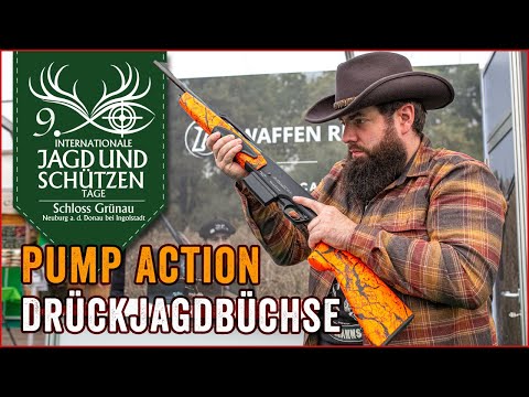 Pump Action aber als Büchse? optimale Drückjagdwaffe Verney Carron - JuST 2023