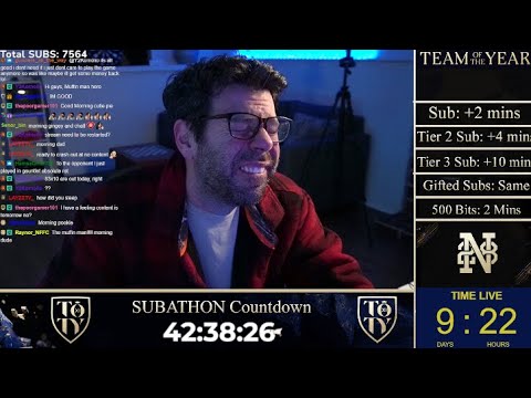 🔵🟡 TOTY SUBATHON Day 11! 🟡🔵 New RTG account | IRL stuff | BLIND KCD2 playthrough 😊 | NICK28T Streams