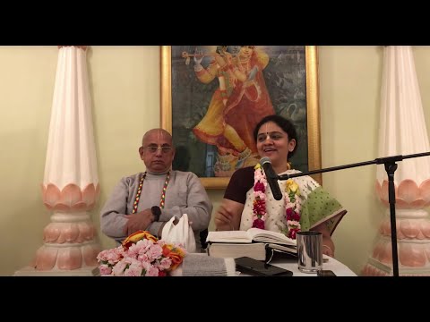 Morning Class SB 7.2.11 - Her Grace Nitaisevini Mataji & His Grace Samba Prabhu - 20 January 2023