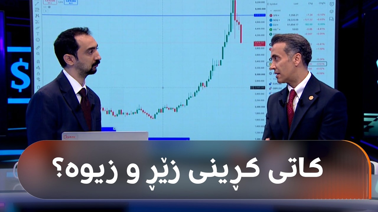 ڤیدیۆ | پێش ئەوەی زێڕ و زیو بکڕن یان بیفرۆشن، گوێ لەم شرۆڤەیەی شێخی ئابووری و د. ترەیدەر بگرە