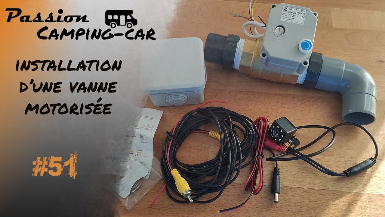 Episode 51 : 🛠️ Tutoriel 🛠️ Installation d'une vanne motorisée pour les eaux grises de camping car