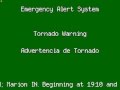 Tornado Warning Marion IN