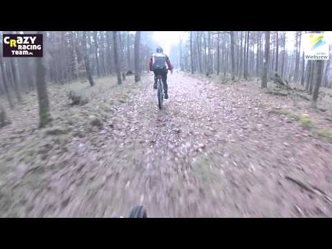 Wieliszewski Crossing - zima. Objazd trasy 2014.01.04
