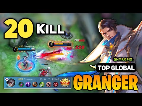 Granger Best Build 2023 [ Granger Top 1 Global Gameplay ] By Mikazaa - Mobile Legends