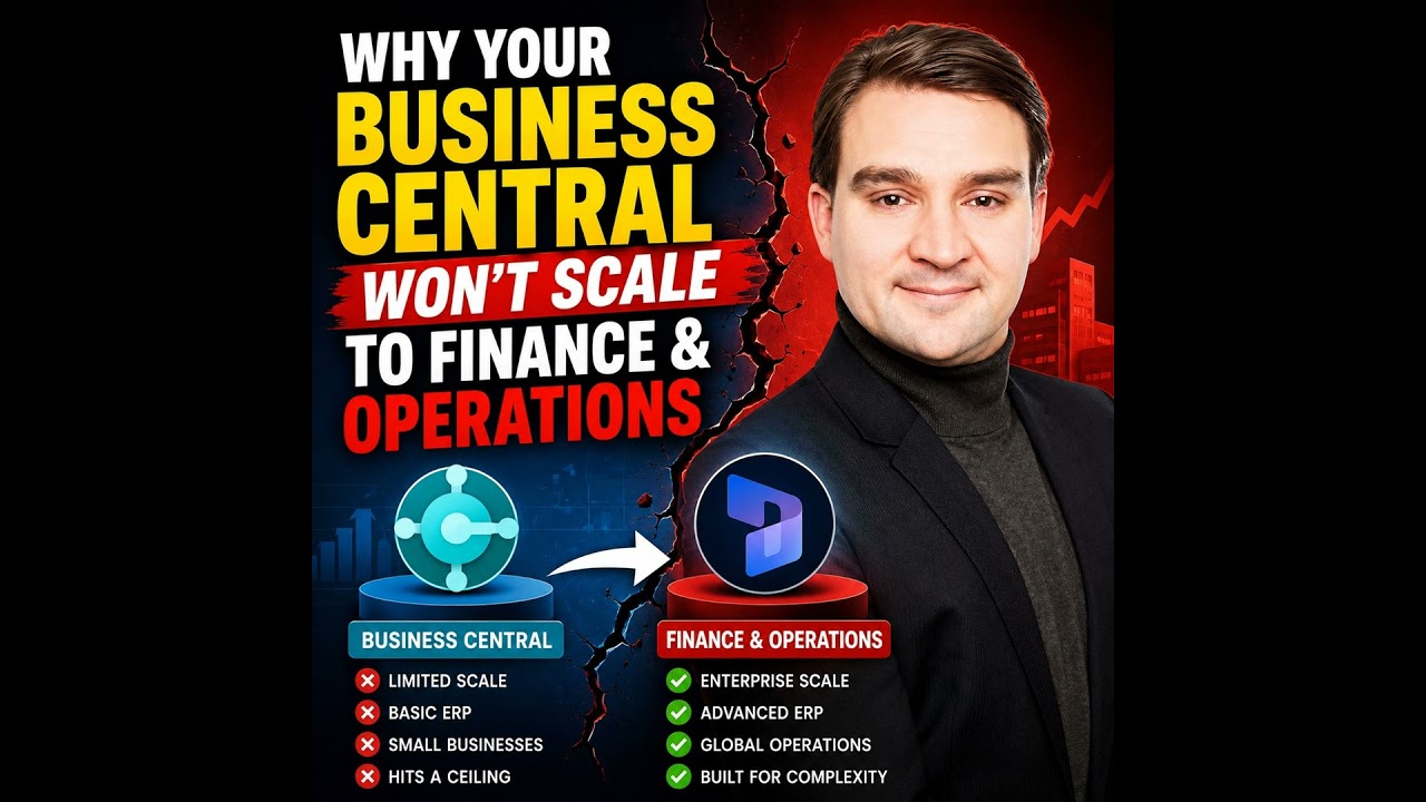 Why Your Business Central Won't Scale to Finance & Operations