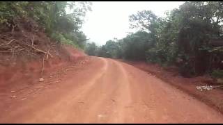 La route Bana-Batcha en cours de réhabilitation 