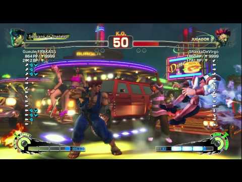 SSF4 AE 2012 HD-  Gueule FRAKASS (Bison) VS ShakkaDeVirgo (Akuma)