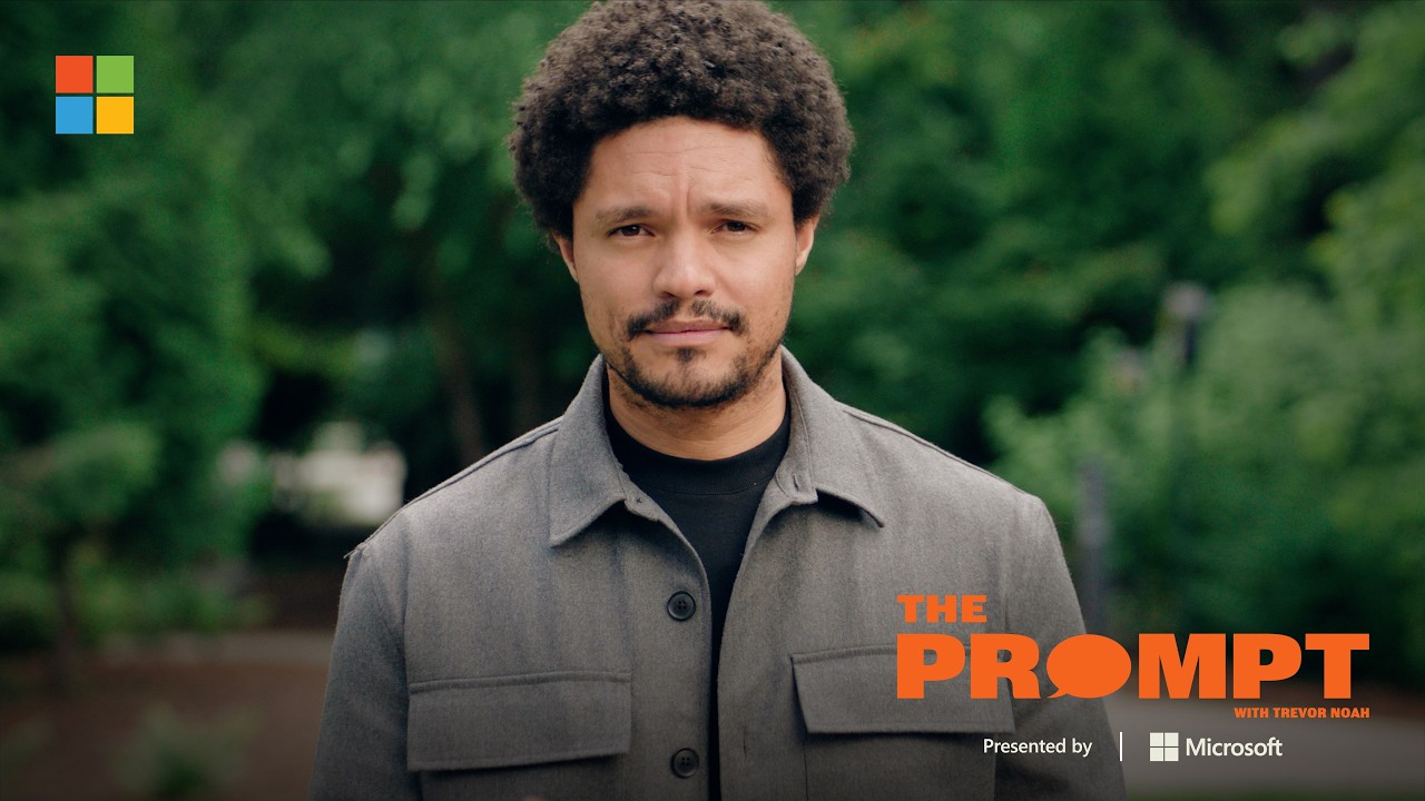Seeing with AI | The Prompt with Microsoft's Chief Questions Officer Trevor Noah