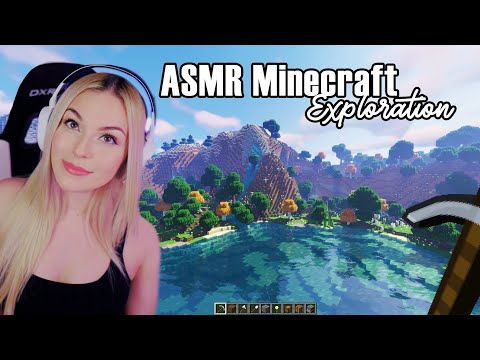 ASMR - Minecraft Exploration | Clicking, Typing, ASMR Gaming