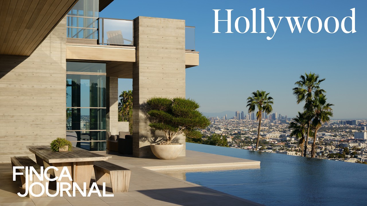 A Modern Concrete Home in the Hollywood Hills | Los Angeles Architecture