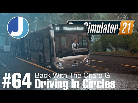 Back Driving In Circles Again | Bus Simulator 21 | Angel Shores | Episode 64