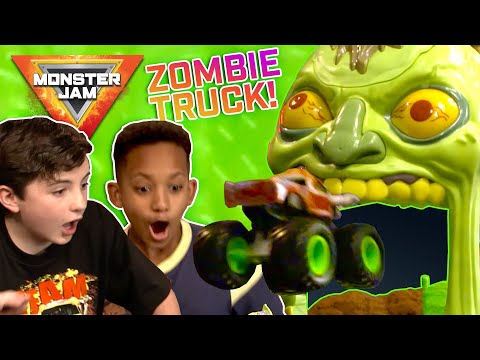 Zombie MONSTER TRUCK Madness 🧟‍♂️ Monster Jam Revved Up Recaps + Monster Truck MOST DONUTS Record!