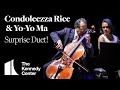 Condoleezza Rice and Yo-Yo Ma Perform Surprise Duet at The Kennedy Center